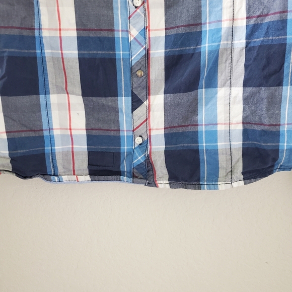 ZARA trafaluc plaid studded longsleeve shirt - Picture 5 of 14